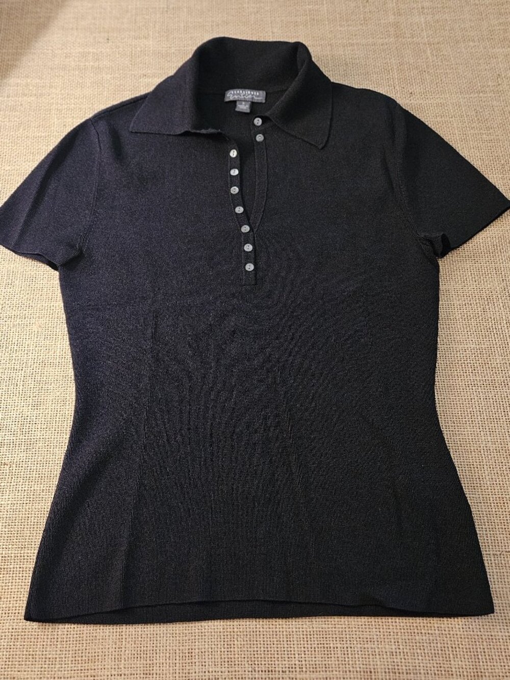 Nordstrom Black Knit Shirt/Sweater